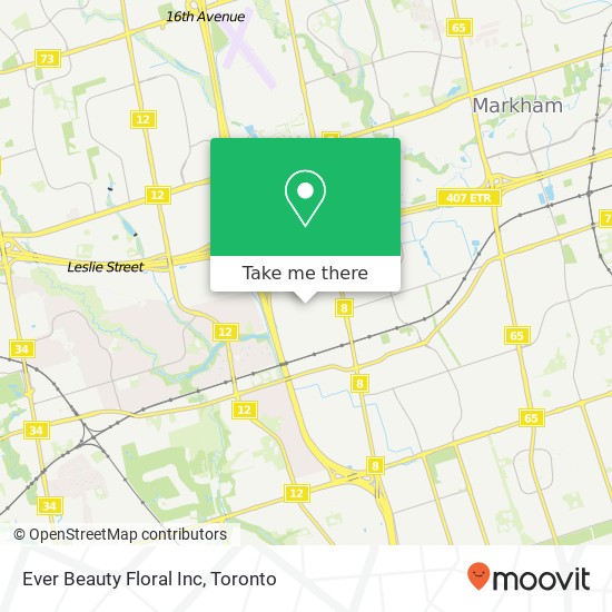 Ever Beauty Floral Inc map