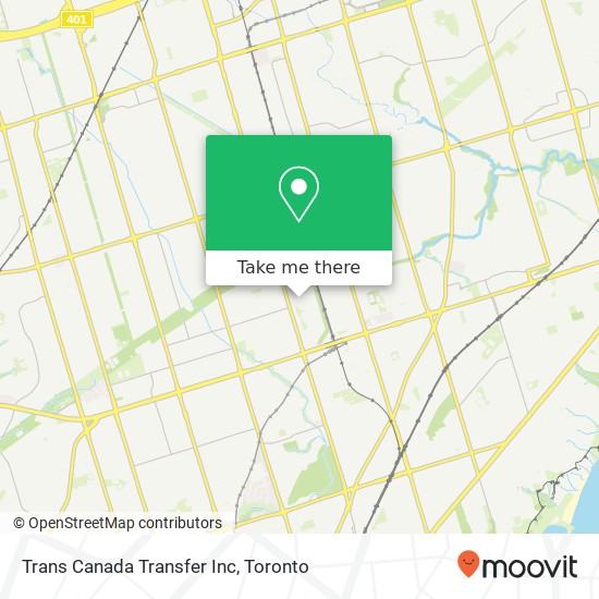 Trans Canada Transfer Inc map