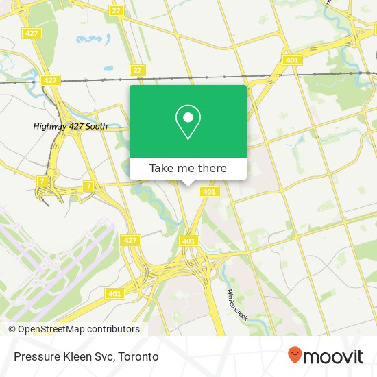 Pressure Kleen Svc map