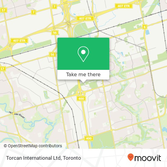 Torcan International Ltd map