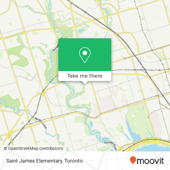 Saint James Elementary map