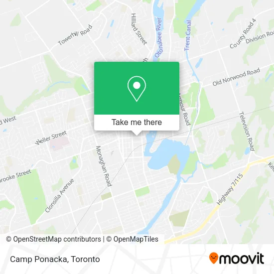 Camp Ponacka plan