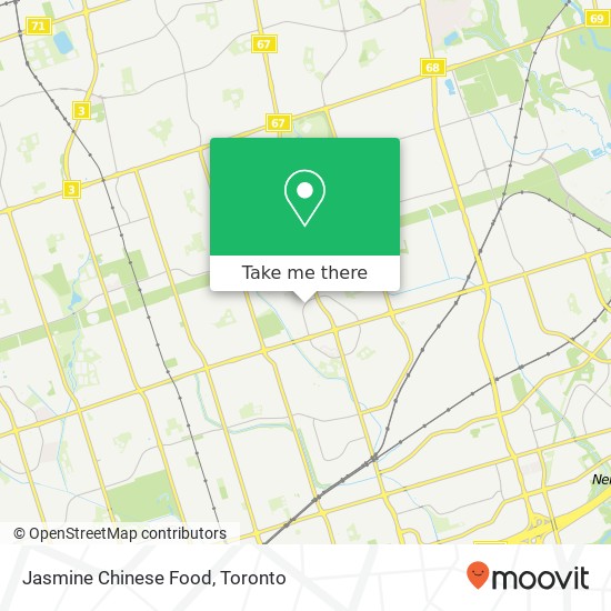 Jasmine Chinese Food map