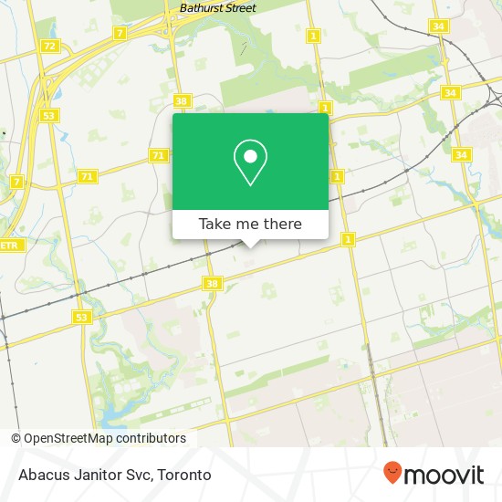 Abacus Janitor Svc map