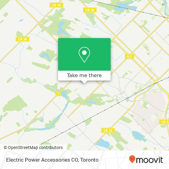 Electric Power Accessories CO map