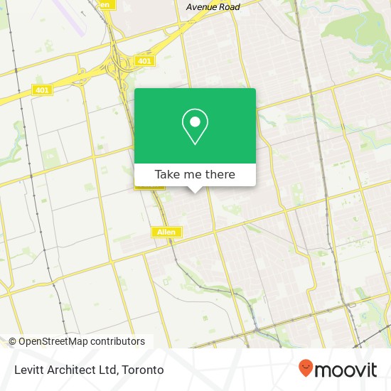 Levitt Architect Ltd map