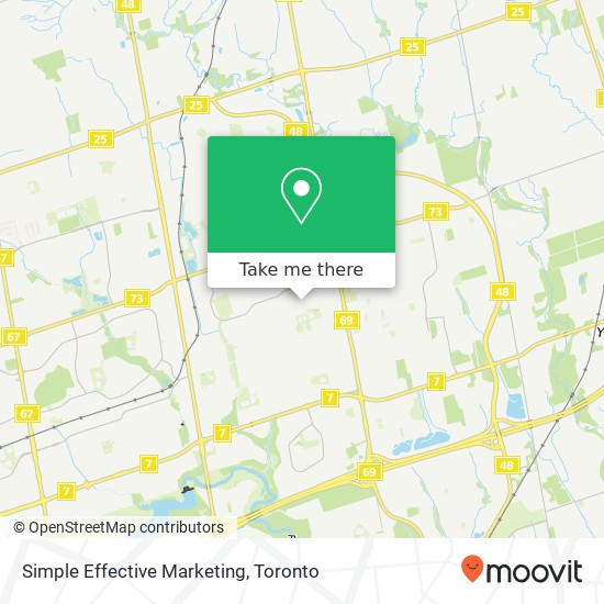 Simple Effective Marketing map