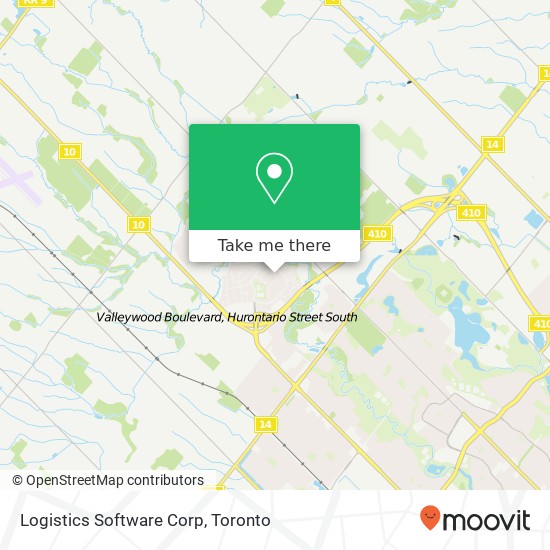 Logistics Software Corp map