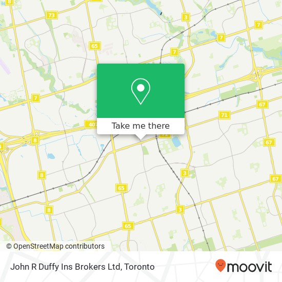 John R Duffy Ins Brokers Ltd map