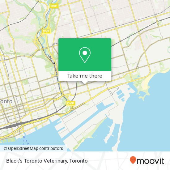 Black's Toronto Veterinary plan