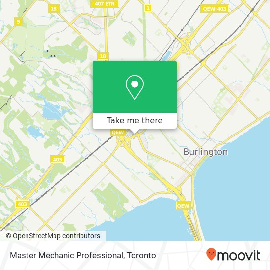 Master Mechanic Professional map