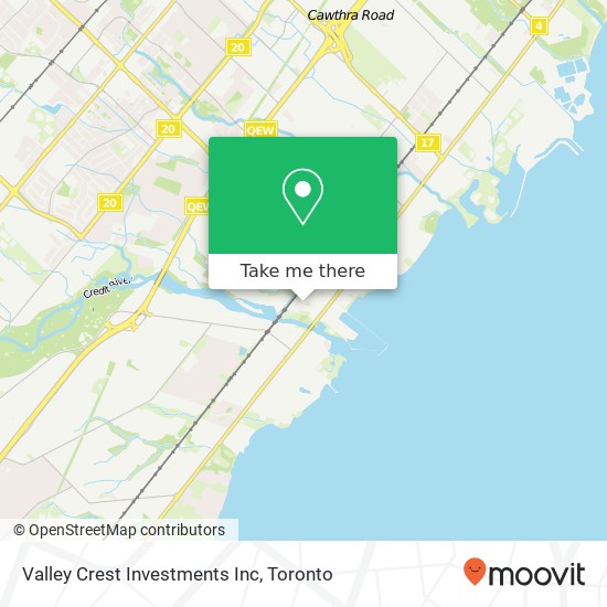 Valley Crest Investments Inc map