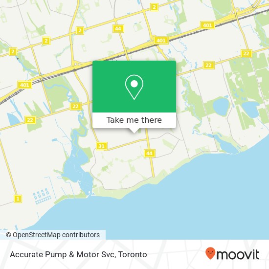 Accurate Pump & Motor Svc map