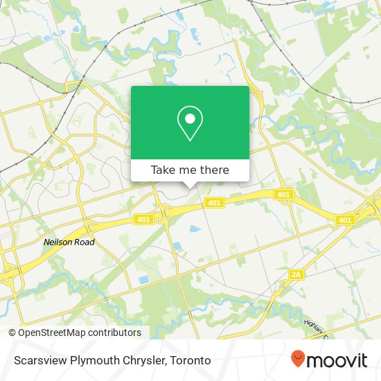 Scarsview Plymouth Chrysler map