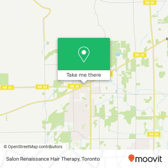 Salon Renaissance Hair Therapy map