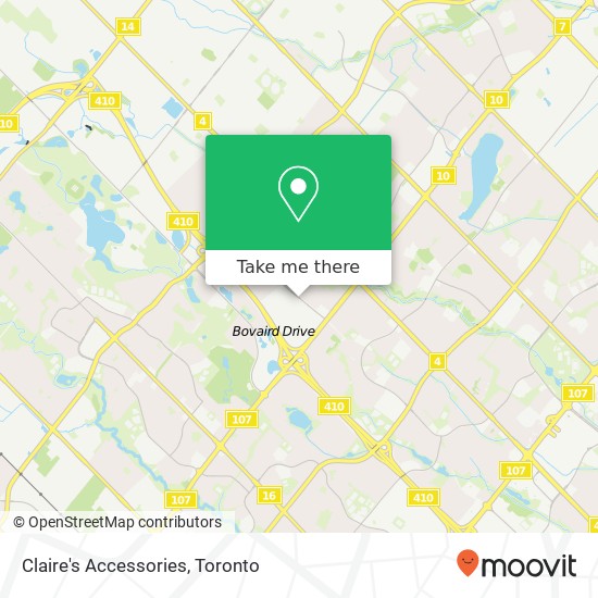 Claire's Accessories map