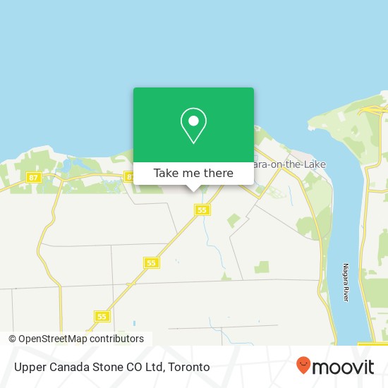 Upper Canada Stone CO Ltd map