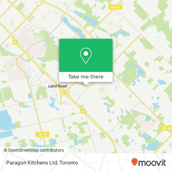 Paragon Kitchens Ltd map