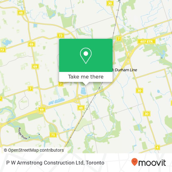 P W Armstrong Construction Ltd map
