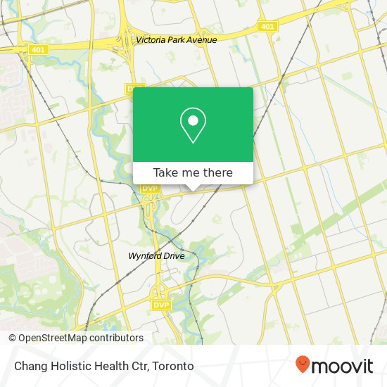 Chang Holistic Health Ctr map
