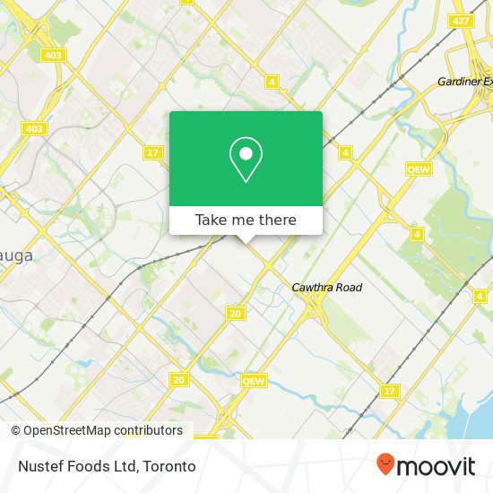 Nustef Foods Ltd map