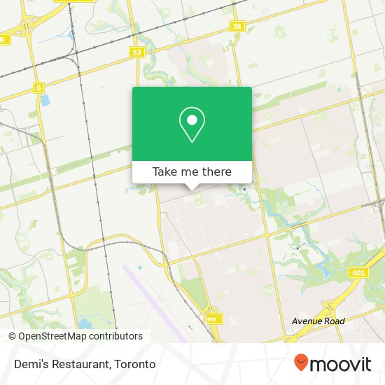 Demi's Restaurant map