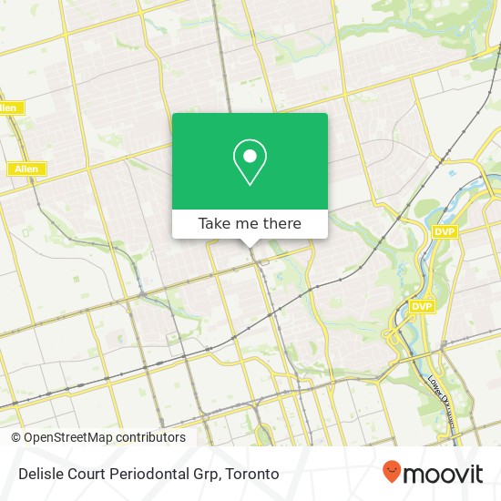 Delisle Court Periodontal Grp map