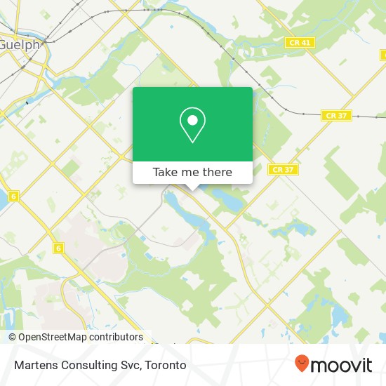 Martens Consulting Svc map