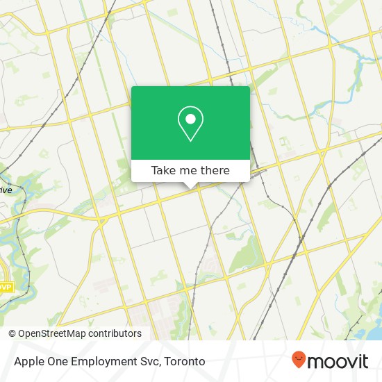 Apple One Employment Svc map