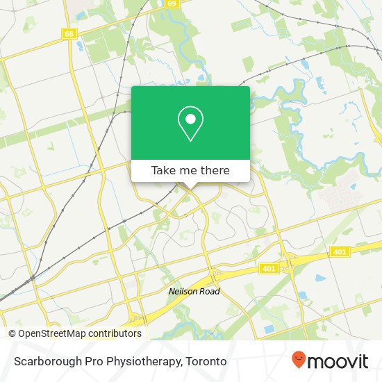 Scarborough Pro Physiotherapy map