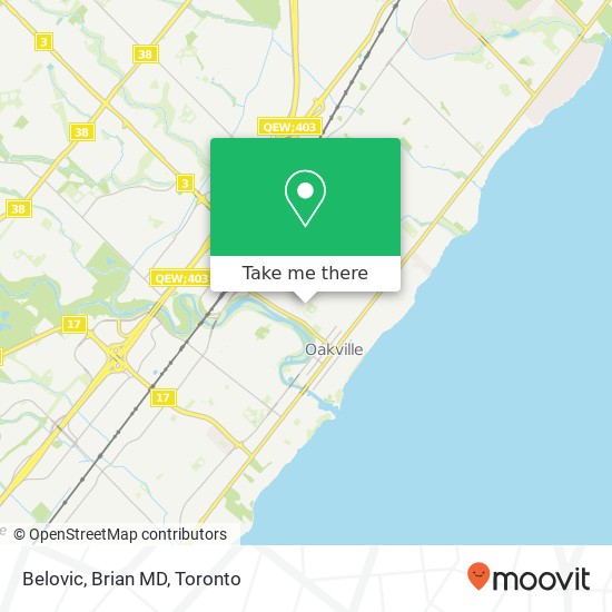 Belovic, Brian MD map
