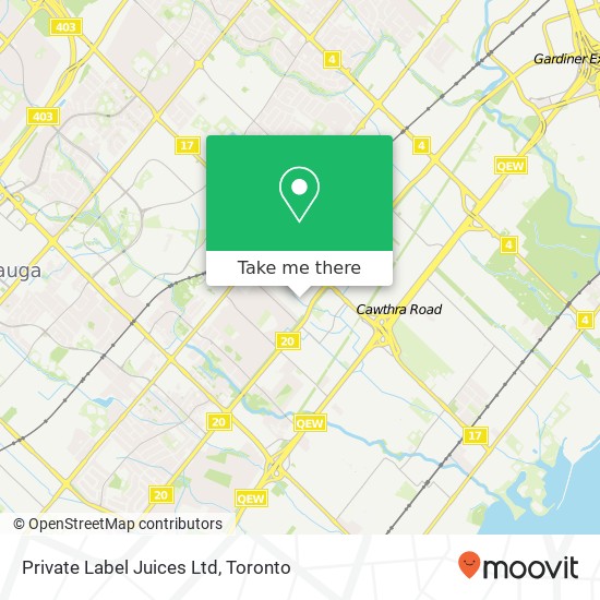 Private Label Juices Ltd map