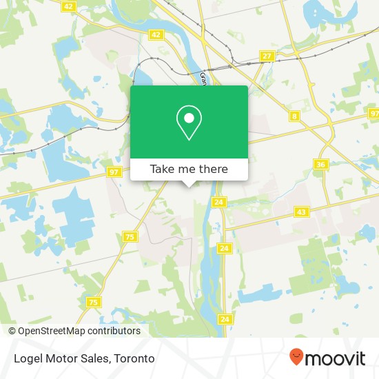 Logel Motor Sales map