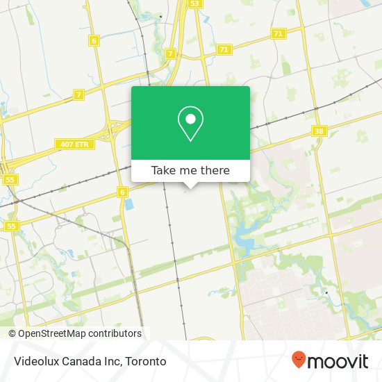 Videolux Canada Inc map