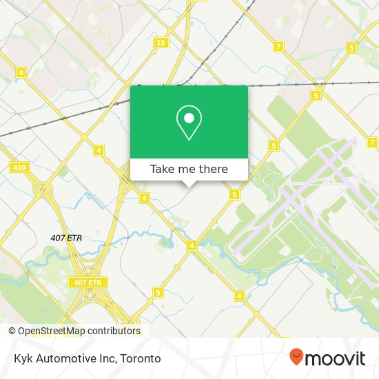 Kyk Automotive Inc map
