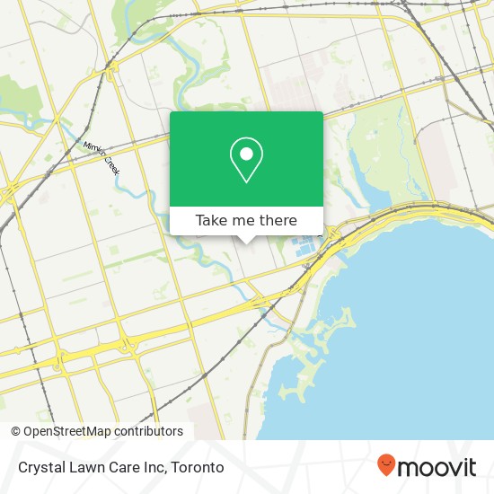 Crystal Lawn Care Inc map