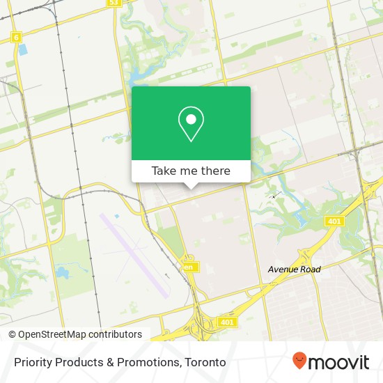 Priority Products & Promotions map