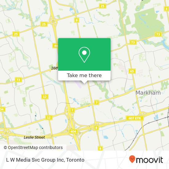 L W Media Svc Group Inc map