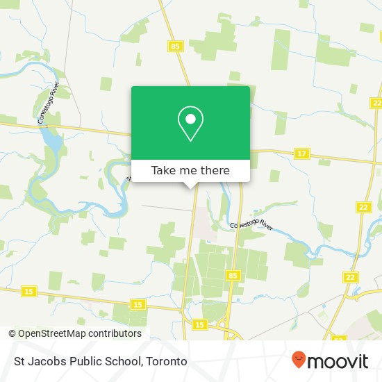 St Jacobs Public School map