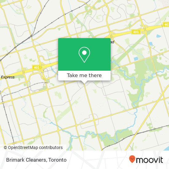 Brimark Cleaners map
