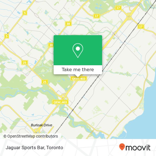 Jaguar Sports Bar map