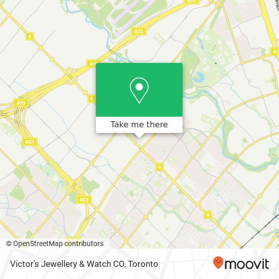 Victor's Jewellery & Watch CO map