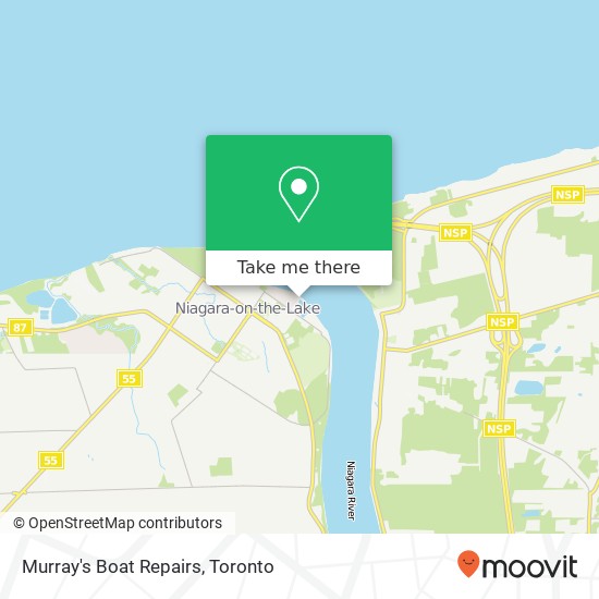 Murray's Boat Repairs map