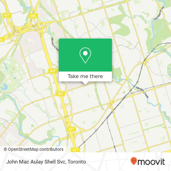 John Mac Aulay Shell Svc map