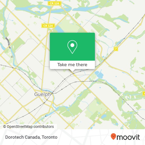 Dorotech Canada map