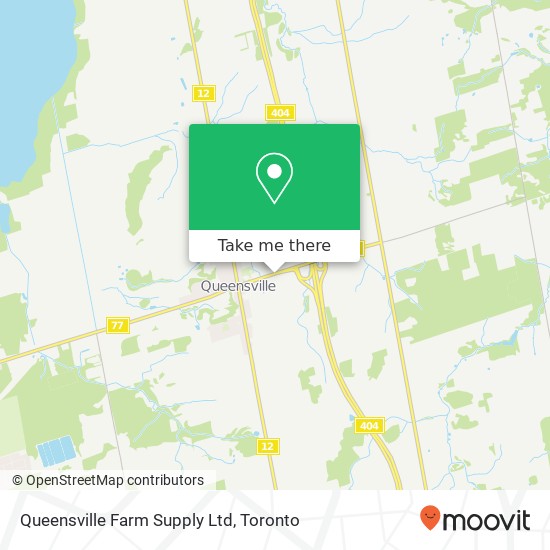Queensville Farm Supply Ltd map