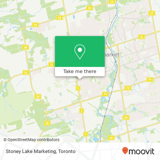 Stoney Lake Marketing map