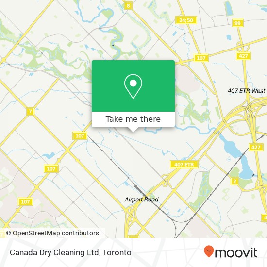 Canada Dry Cleaning Ltd map