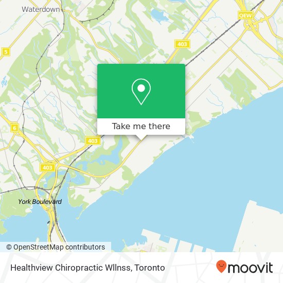 Healthview Chiropractic Wllnss map