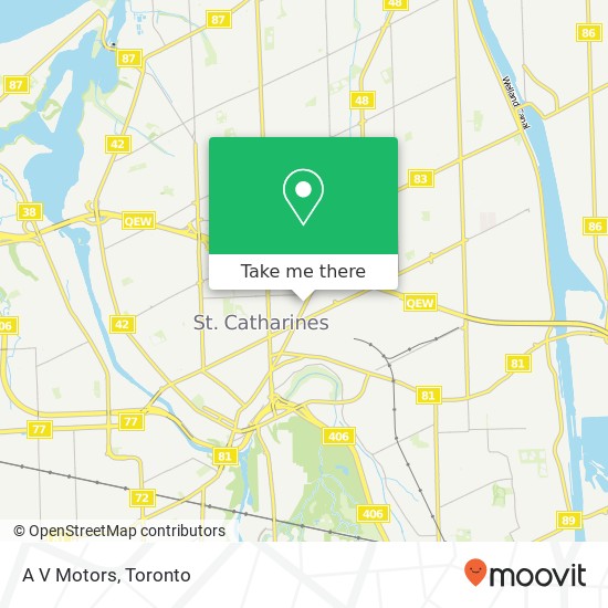 A V Motors map